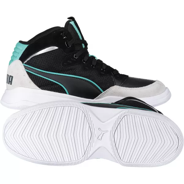  Moški čevlji PUMA RB PLAYOFF SD 37054701 PUMA ČRNA/PUMA BELA 