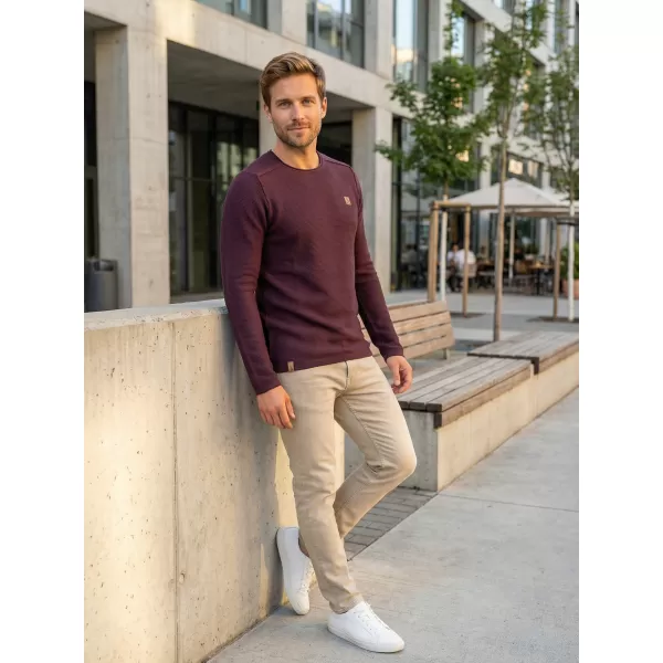  Moški pulover ALTISPORT QUOD MPLR079 BORDO 