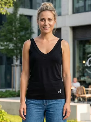 Ženski brezrokavnik ALTISPORT FLAVIANA LTSR639 ČRNA