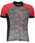 Kolesarski dres ALPINE PRO MARK MTSR461 SIVA/RDEČA