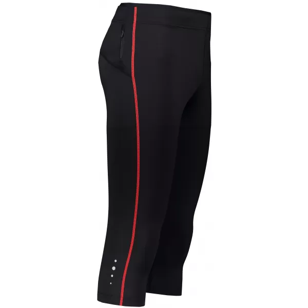  Moške 3/4 hlače ALPINE PRO ENZO 4 MPAR420 ČRNA/RDEČA 