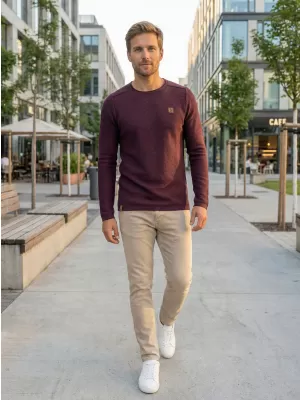 Moški pulover ALTISPORT QUOD MPLR079 BORDO