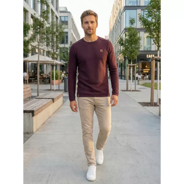  Moški pulover ALTISPORT QUOD MPLR079 BORDO 