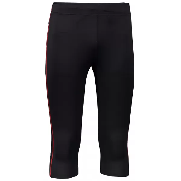  Moške 3/4 hlače ALPINE PRO ENZO 4 MPAR420 ČRNA/RDEČA 