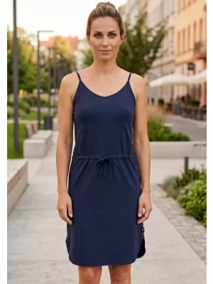 Obleka SAM 73 EMILJA LSKR240 TEMNO MODRA