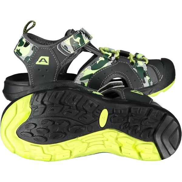  Sandale ALPINE PRO BIELO KBTR237 TEMNO SIVA 