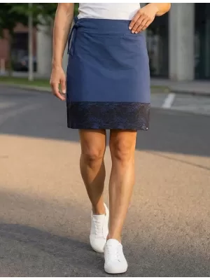 Žensko krilo ALPINE PRO VAILA LSKR273 MODRO