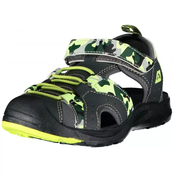  Sandale ALPINE PRO BIELO KBTR237 TEMNO SIVA 