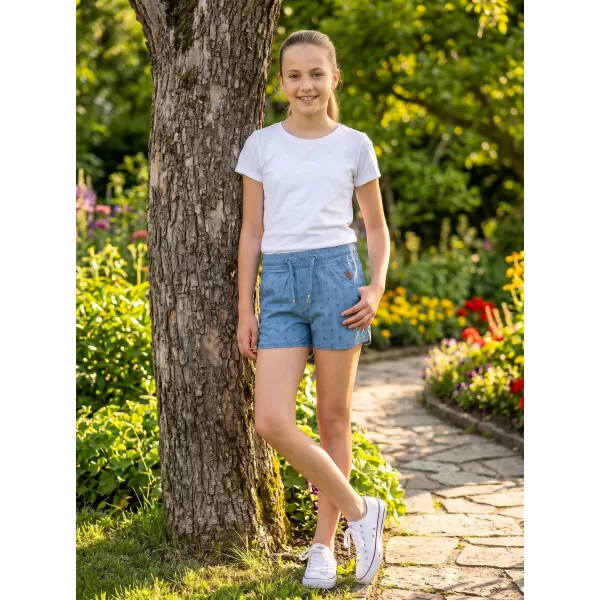  Dekliške kratke hlače SAM 73 GS 525 SVETLO JEANSO 