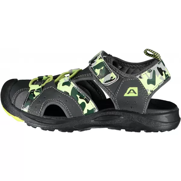  Sandale ALPINE PRO BIELO KBTR237 TEMNO SIVA 