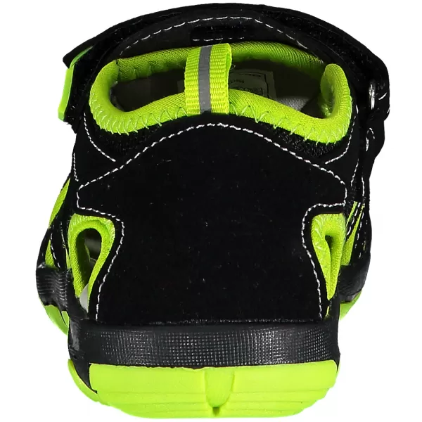  Sandale ALPINE PRO FLAVIO KBTR223 ČRNA/ZELENA 