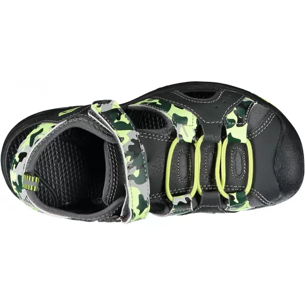  Sandale ALPINE PRO BIELO KBTR237 TEMNO SIVA 