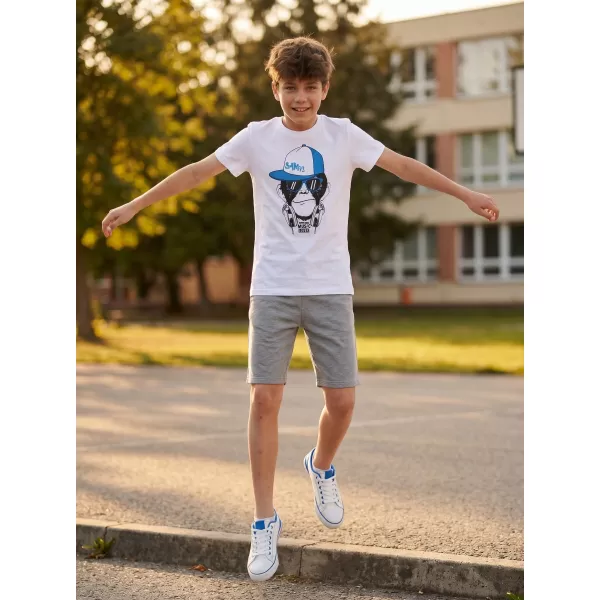  Fant t -majica s kratkimi rokavi SAM 73 BT 535 BELA 