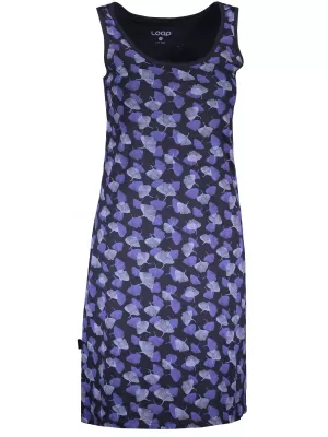 Obleka LOAP ASNARA CLW2073 TEMNO MODRA