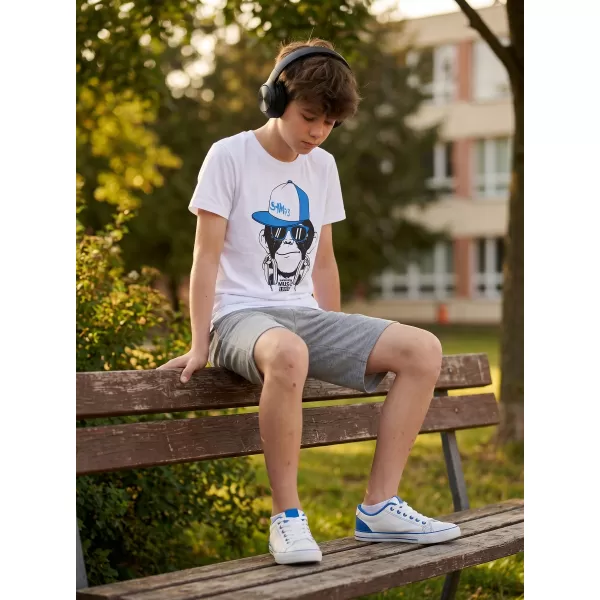  Fant t -majica s kratkimi rokavi SAM 73 BT 535 BELA 