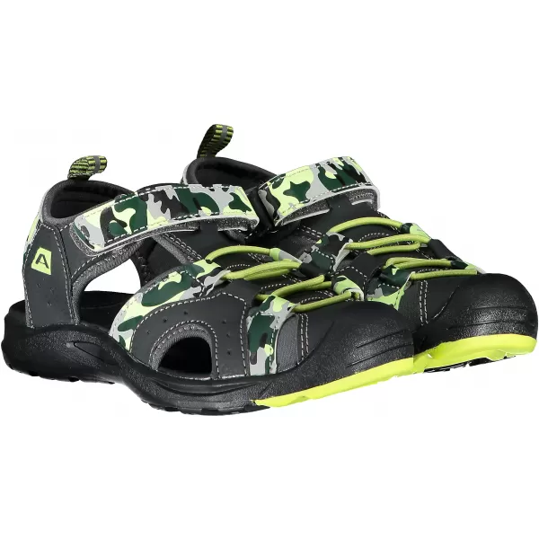  Sandale ALPINE PRO BIELO KBTR237 TEMNO SIVA 