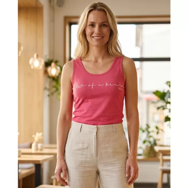  Tank Top SAM 73 LTSR608 TEMNO ROZA 