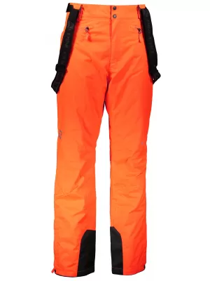 Smučarske hlače ALPINE PRO SANGO 6 MPAM312 ORANŽNA