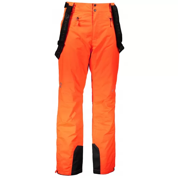  Smučarske hlače ALPINE PRO SANGO 6 MPAM312 ORANŽNA 