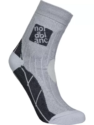 Nogavice NORDBLANC STARCH NBSX16379 SVETLO SIVI POUDARKI