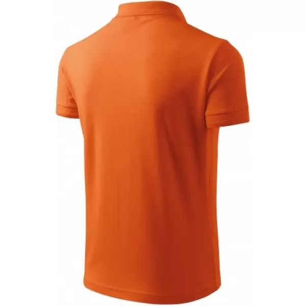  Moška majica s kratkimi rokavi z ovratnikom MALFINI PIQUE POLO 203 ORANŽNA 