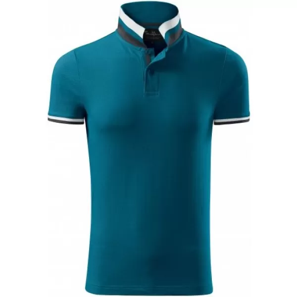  Moška majica s kratkimi rokavi z ovratnikom MALFINI PREMIUM COLLAR UP 256 KEROZIN 