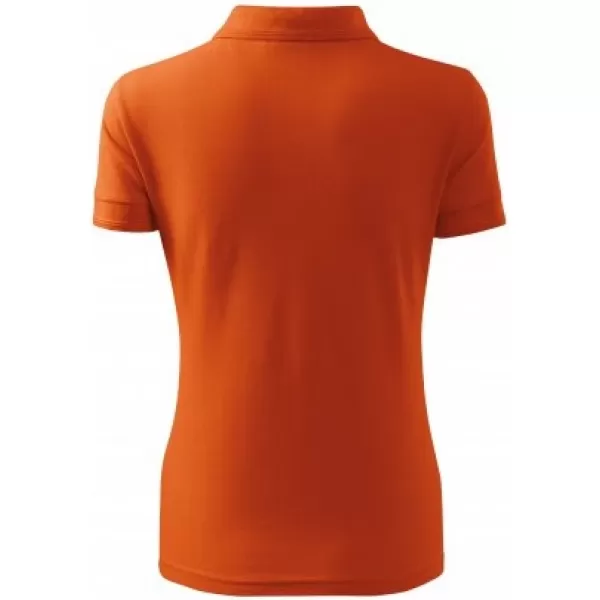  Ženska majica s kratkimi rokavi z ovratnikom MALFINI PIQUE POLO 210 ORANŽNA 
