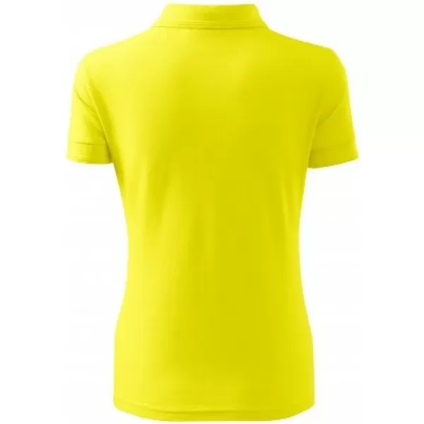  Ženska majica s kratkimi rokavi z ovratnikom MALFINI PIQUE POLO 210 LIMONA 
