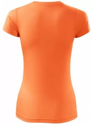 Ženska funkcionalna majica MALFINI FANTASY 140 NEONSKA MANDARINA