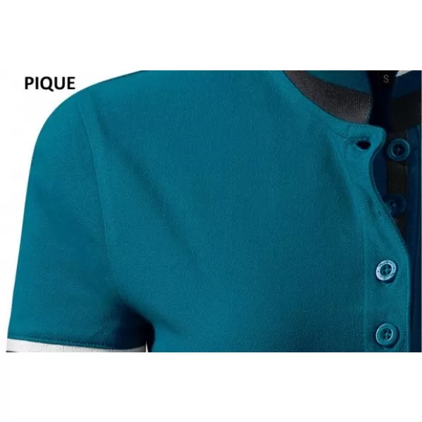  Moška majica s kratkimi rokavi z ovratnikom MALFINI PREMIUM COLLAR UP 256 KEROZIN 