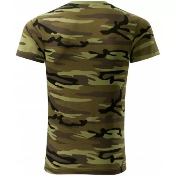  Moška majica s kratkimi rokavi MALFINI CAMOUFLAGE 144 KAMUFLAŽNO ZELENA 