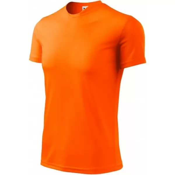  Moška funkcionalna majica MALFINI FANTASY 124 NEON ORANŽNA 