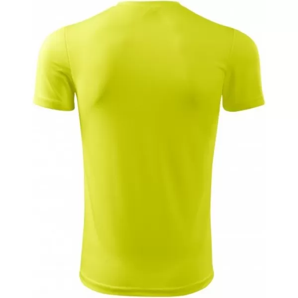  Moška funkcionalna majica MALFINI FANTASY 124 NEON RUMENA 