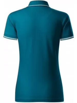 Ženska majica s kratkimi rokavi z ovratnikom MALFINI PREMIUM PERFECTION PLAIN 253 KEROZIN