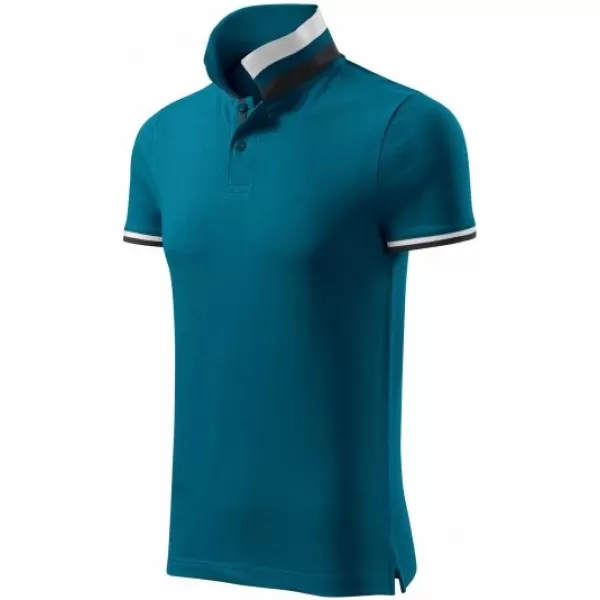  Moška majica s kratkimi rokavi z ovratnikom MALFINI PREMIUM COLLAR UP 256 KEROZIN 