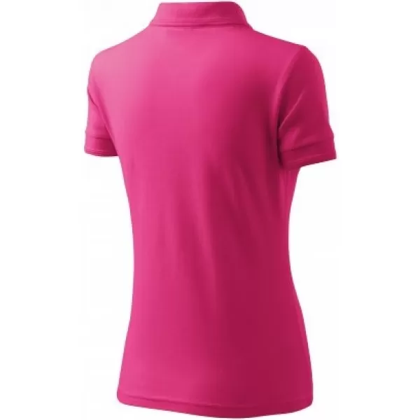  Ženska majica s kratkimi rokavi z ovratnikom MALFINI PIQUE POLO 210 MAGENTA 