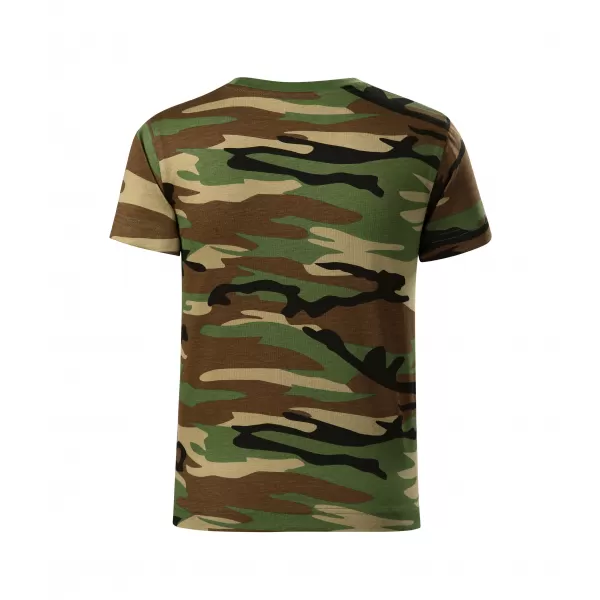  Otroška majica s kratkimi rokavi MALFINI CAMOUFLAGE 149 KAMUFLAŽNO RJAVA 