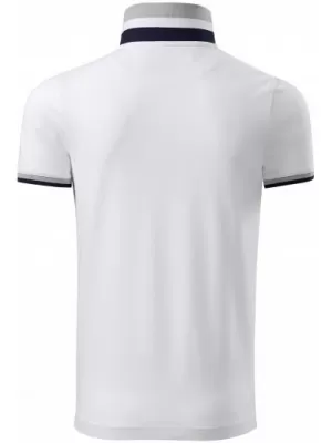 Moška majica s kratkimi rokavi z ovratnikom MALFINI PREMIUM COLLAR UP 256 BELA