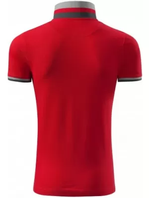 Moška majica s kratkimi rokavi z ovratnikom MALFINI PREMIUM COLLAR UP 256 RDEČA FORMULA