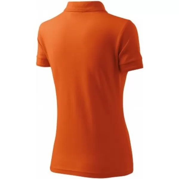  Ženska majica s kratkimi rokavi z ovratnikom MALFINI PIQUE POLO 210 ORANŽNA 
