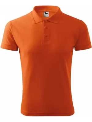 Moška majica s kratkimi rokavi z ovratnikom MALFINI PIQUE POLO 203 ORANŽNA