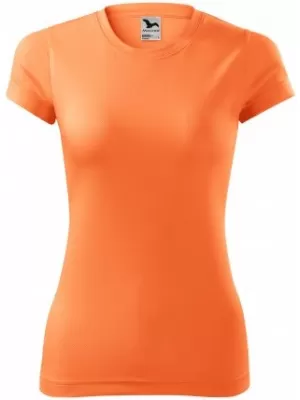 Ženska funkcionalna majica MALFINI FANTASY 140 NEONSKA MANDARINA
