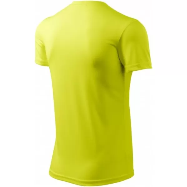  Moška funkcionalna majica MALFINI FANTASY 124 NEON RUMENA 