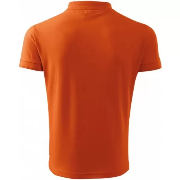  Moška majica s kratkimi rokavi z ovratnikom MALFINI PIQUE POLO 203 ORANŽNA 