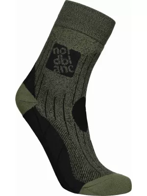 Nogavice NORDBLANC STARCH NBSX16379 KAKI POUDARKI