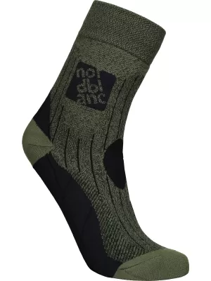 Nogavice NORDBLANC STARCH NBSX16379 KAKI POUDARKI