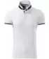 Moška majica s kratkimi rokavi z ovratnikom MALFINI PREMIUM COLLAR UP 256 BELA