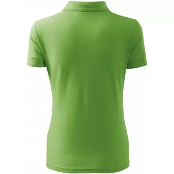  Ženska majica s kratkimi rokavi z ovratnikom MALFINI PIQUE POLO 210 TRAVNATO ZELENA 