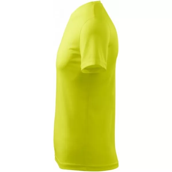  Moška funkcionalna majica MALFINI FANTASY 124 NEON RUMENA 