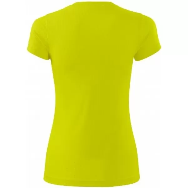  Ženska funkcionalna majica MALFINI FANTASY 140 NEON RUMENA 